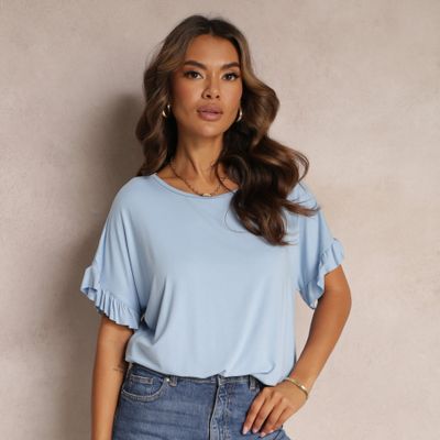 Bluzka damska casual Renee ze sklepu: renee.pl w kategorii: Bluzki damskie - zdjęcie 6BEED23A-9DF-769_260675