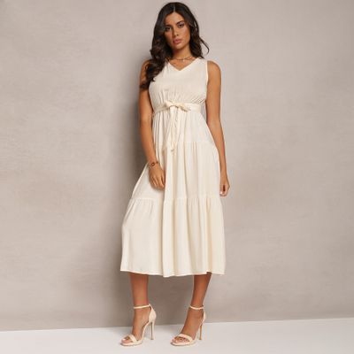 Sukienka elegancka Renee ze sklepu: renee.pl w kategorii: Sukienki - zdjęcie 6BEED23A-9DF-769_261500