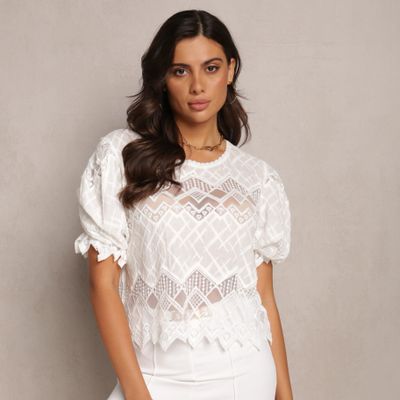 Renee - Bluzka damska ze sklepu: renee.pl w kategorii: Bluzki damskie - zdjęcie 6BEED23A-9DF-769_261543