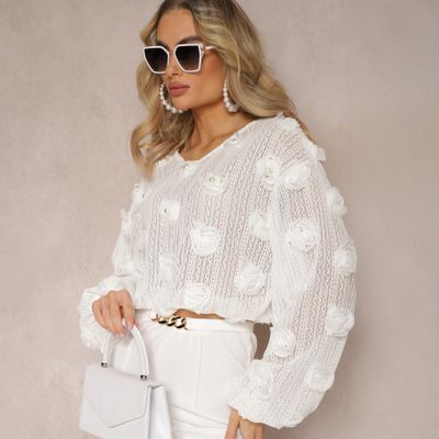 Bluzka damska casual Renee ze sklepu: renee.pl w kategorii: Bluzki damskie - zdjęcie 6BEED23A-9DF-769_261634