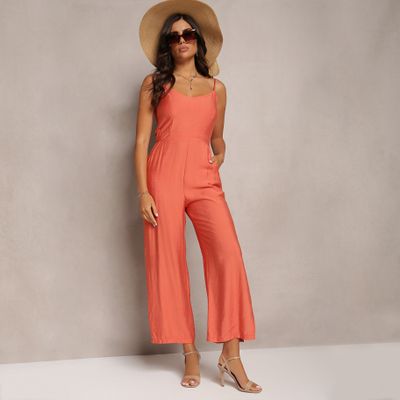 Kombinezon damski casual na wiosnę Renee ze sklepu: renee.pl w kategorii: Kombinezony damskie - zdjęcie 6BEED23A-9DF-769_261712