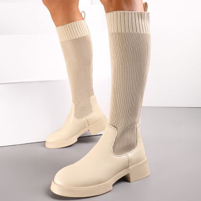 Kozaki damskie wiosenne Renee ze sklepu: renee.pl w kategorii: Kozaki damskie - zdjęcie 6BEED23A-9DF-769_265574