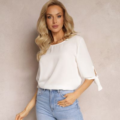 Bluzka damska na wiosnę Renee ze sklepu: renee.pl w kategorii: Bluzki damskie - zdjęcie 6BEED23A-9DF-769_267275