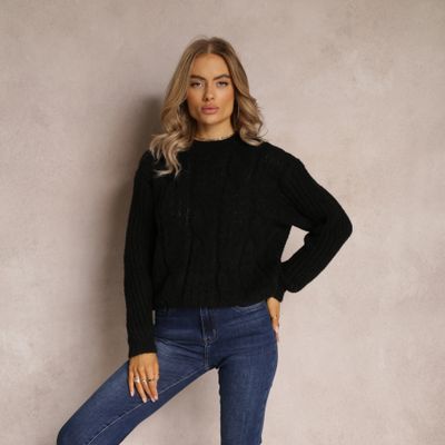 Sweter damski casualowy Renee ze sklepu: renee.pl w kategorii: Swetry damskie - zdjęcie 6BEED23A-9DF-769_267492