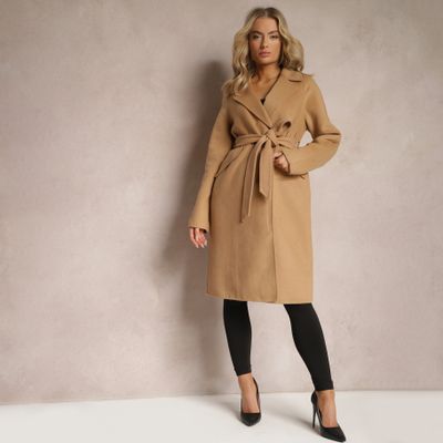 Płaszcz damski Renee ze sklepu: renee.pl w kategorii: Płaszcze damskie - zdjęcie 6BEED23A-9DF-769_269318