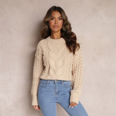 Renee - Sweter damski casualowy ze sklepu: renee.pl w kategorii: Swetry damskie - zdjęcie 6BEED23A-9DF-769_269450
