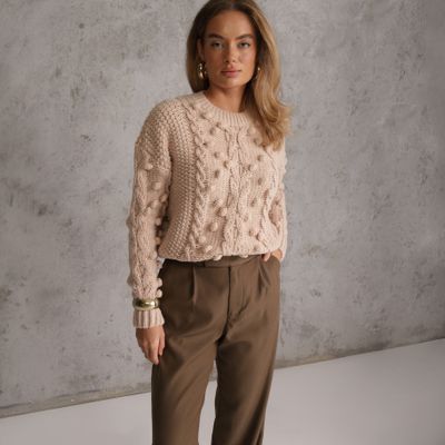 Sweter damski casual na zimę Renee ze sklepu: renee.pl w kategorii: Swetry damskie - zdjęcie 6BEED23A-9DF-769_269456