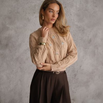 Sweter damski Renee ze sklepu: renee.pl w kategorii: Swetry damskie - zdjęcie 6BEED23A-9DF-769_269490