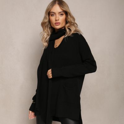 Sweter damski na zimę Renee ze sklepu: renee.pl w kategorii: Swetry damskie - zdjęcie 6BEED23A-9DF-769_272120