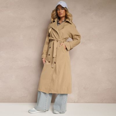 Płaszcz damski casual Renee ze sklepu: renee.pl w kategorii: Płaszcze damskie - zdjęcie 6BEED23A-9DF-769_274359