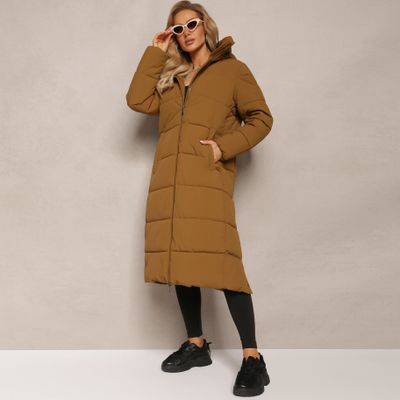 Płaszcz damski casual Renee ze sklepu: renee.pl w kategorii: Płaszcze damskie - zdjęcie 6BEED23A-9DF-769_274633