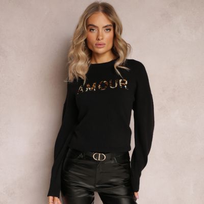 Sweter damski na zimę Renee ze sklepu: renee.pl w kategorii: Swetry damskie - zdjęcie 6BEED23A-9DF-769_277463