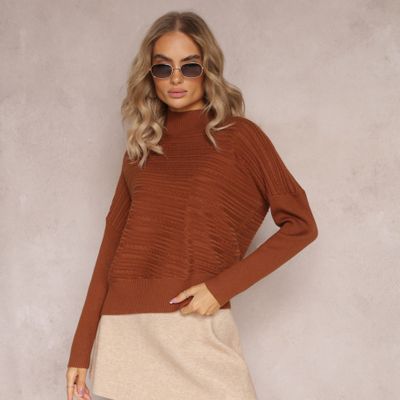 Sweter damski casualowy Renee ze sklepu: renee.pl w kategorii: Swetry damskie - zdjęcie 6BEED23A-9DF-769_278321