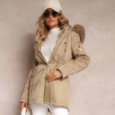 Parka damska Renee ze sklepu: renee.pl w kategorii: Parki damskie - zdjęcie 6BEED23A-9DF-769_278546