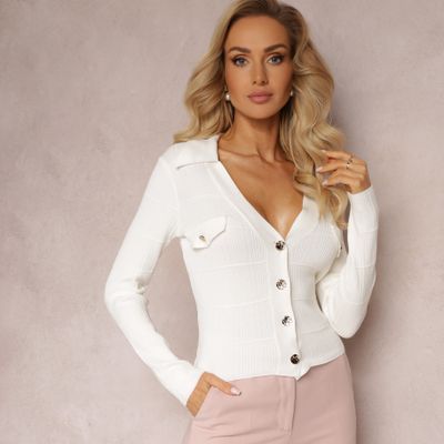 Sweter damski casualowy Renee ze sklepu: renee.pl w kategorii: Swetry damskie - zdjęcie 6BEED23A-9DF-769_278664