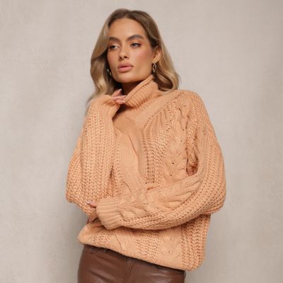 Renee - Sweter damski casual ze sklepu: renee.pl w kategorii: Swetry damskie - zdjęcie 6BEED23A-9DF-769_278888