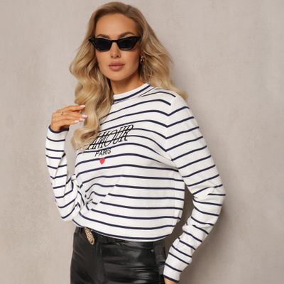 Sweter damski casual Renee ze sklepu: renee.pl w kategorii: Swetry damskie - zdjęcie 6BEED23A-9DF-769_279499