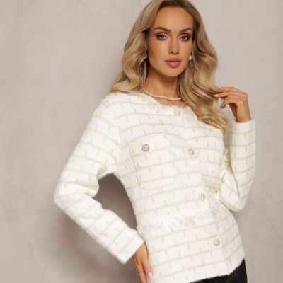 Sweter damski casual Renee ze sklepu: renee.pl w kategorii: Swetry damskie - zdjęcie 6BEED23A-9DF-769_280515