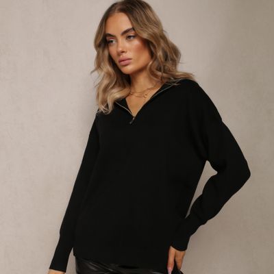 Renee - Sweter damski na zimę ze sklepu: renee.pl w kategorii: Swetry damskie - zdjęcie 6BEED23A-9DF-769_280854