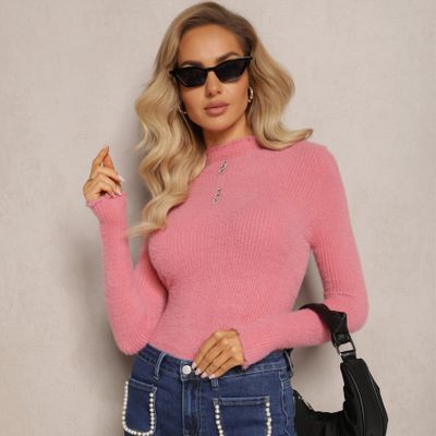 Renee - Sweter damski zimowy ze sklepu: renee.pl w kategorii: Swetry damskie - zdjęcie 6BEED23A-9DF-769_282087