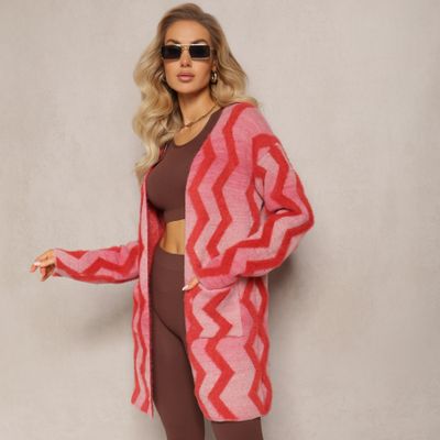 Sweter damski na zimę casual Renee ze sklepu: renee.pl w kategorii: Swetry damskie - zdjęcie 6BEED23A-9DF-769_282321