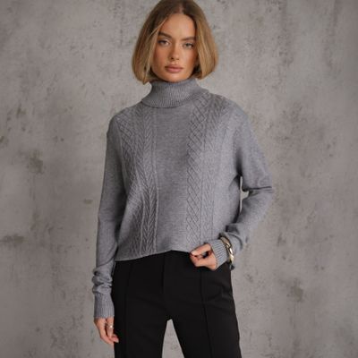 Renee - Sweter damski casual ze sklepu: renee.pl w kategorii: Swetry damskie - zdjęcie 6BEED23A-9DF-769_282416