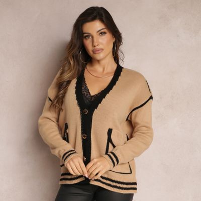 Renee - Sweter damski zimowy ze sklepu: renee.pl w kategorii: Swetry damskie - zdjęcie 6BEED23A-9DF-769_282559
