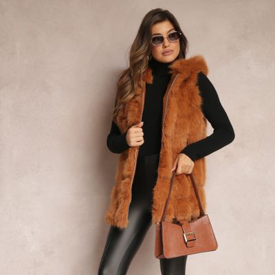 Kamizelka damska casualowa na jesień Renee ze sklepu: renee.pl w kategorii: Kamizelki damskie - zdjęcie 6BEED23A-9DF-769_282581