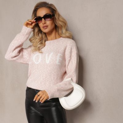 Sweter damski casualowy Renee ze sklepu: renee.pl w kategorii: Swetry damskie - zdjęcie 6BEED23A-9DF-769_283615