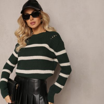 Renee - Sweter damski na zimę ze sklepu: renee.pl w kategorii: Swetry damskie - zdjęcie 6BEED23A-9DF-769_284274