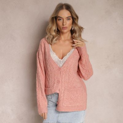 Sweter damski casual Renee ze sklepu: renee.pl w kategorii: Swetry damskie - zdjęcie 6BEED23A-9DF-769_284687