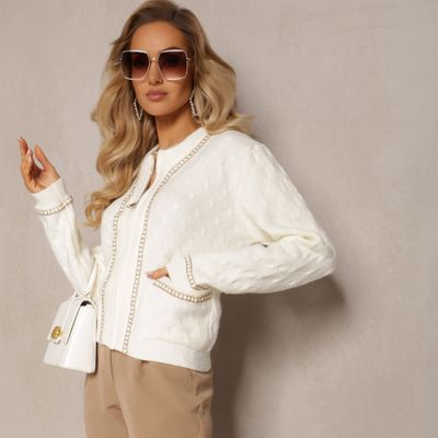Sweter damski casual Renee ze sklepu: renee.pl w kategorii: Swetry damskie - zdjęcie 6BEED23A-9DF-769_284884