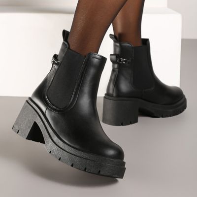 Botki jesienne Renee ze sklepu: renee.pl w kategorii: Botki - zdjęcie 6BEED23A-9DF-769_285368