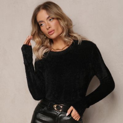 Sweter damski casual Renee ze sklepu: renee.pl w kategorii: Swetry damskie - zdjęcie 6BEED23A-9DF-769_285846