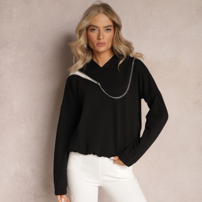 Bluza damska w stylu młodzieżowym Renee ze sklepu: renee.pl w kategorii: Bluzy damskie - zdjęcie 6BEED23A-9DF-769_286905