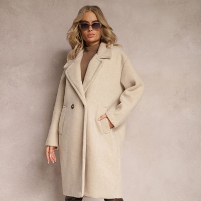 Płaszcz damski casual Renee ze sklepu: renee.pl w kategorii: Płaszcze damskie - zdjęcie 6BEED23A-9DF-769_288176