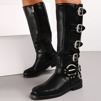 Kozaki damskie zimowe Renee ze sklepu: renee.pl w kategorii: Kozaki damskie - zdjęcie 6BEED23A-9DF-769_289906