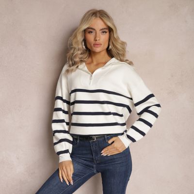Sweter damski casual Renee ze sklepu: renee.pl w kategorii: Swetry damskie - zdjęcie 6BEED23A-9DF-769_289960