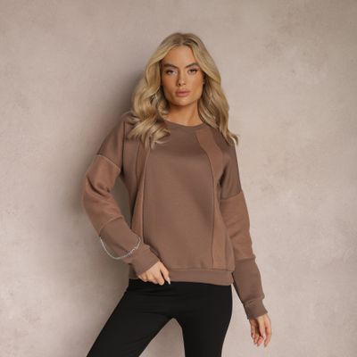 Bluza damska casualowa Renee ze sklepu: renee.pl w kategorii: Bluzy damskie - zdjęcie 6BEED23A-9DF-769_291280