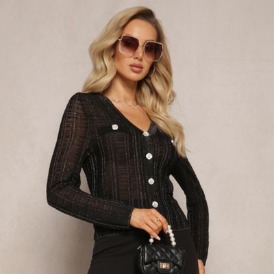 Sweter damski casualowy Renee ze sklepu: renee.pl w kategorii: Swetry damskie - zdjęcie 6BEED23A-9DF-769_294549