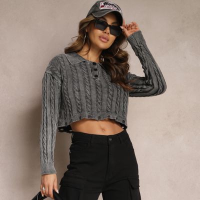 Sweter damski casual Renee ze sklepu: renee.pl w kategorii: Swetry damskie - zdjęcie 6BEED23A-9DF-769_295071