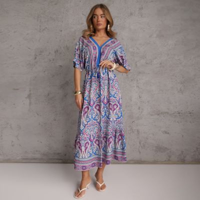 Sukienka casualowa na lato Renee ze sklepu: renee.pl w kategorii: Sukienki - zdjęcie 6BEED23A-9DF-769_296521