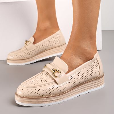 Mokasyny casual Renee ze sklepu: renee.pl w kategorii: Mokasyny damskie - zdjęcie 6BEED23A-9DF-769_298320