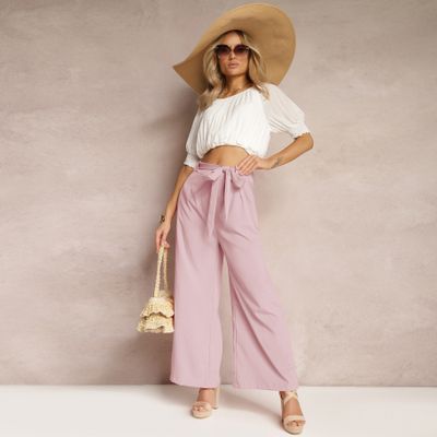 Renee - Spodnie damskie wiosenne casual ze sklepu: renee.pl w kategorii: Spodnie damskie - zdjęcie 6BEED23A-9DF-769_300903