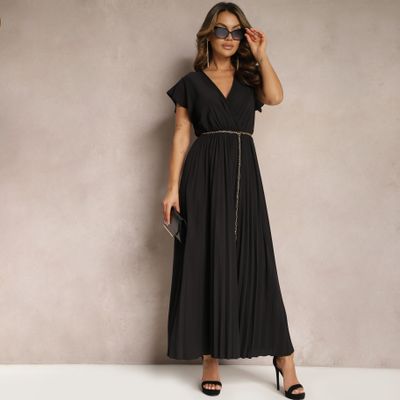 Sukienka na wiosnę elegancka Renee ze sklepu: renee.pl w kategorii: Sukienki - zdjęcie 6BEED23A-9DF-769_302723