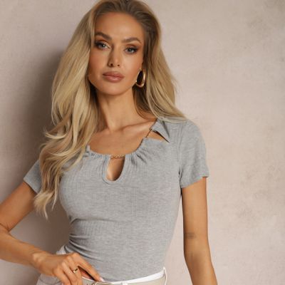 Bluzka damska casual Renee ze sklepu: renee.pl w kategorii: Bluzki damskie - zdjęcie 6BEED23A-9DF-769_303416