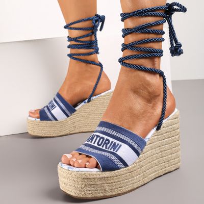 Espadryle damskie na lato Renee ze sklepu: renee.pl w kategorii: Espadryle damskie - zdjęcie 6BEED23A-9DF-769_303457