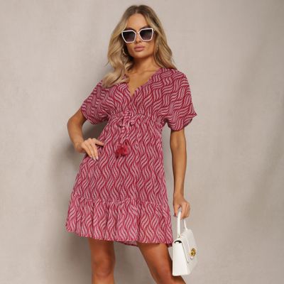 Renee - Sukienka oversize'owa ze sklepu: renee.pl w kategorii: Sukienki - zdjęcie 6BEED23A-9DF-769_305082