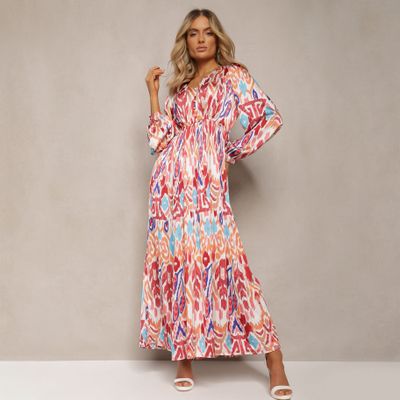 Sukienka boho Renee ze sklepu: renee.pl w kategorii: Sukienki - zdjęcie 6BEED23A-9DF-769_306162