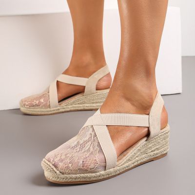 Espadryle damskie na lato Renee ze sklepu: renee.pl w kategorii: Espadryle damskie - zdjęcie 6BEED23A-9DF-769_306342